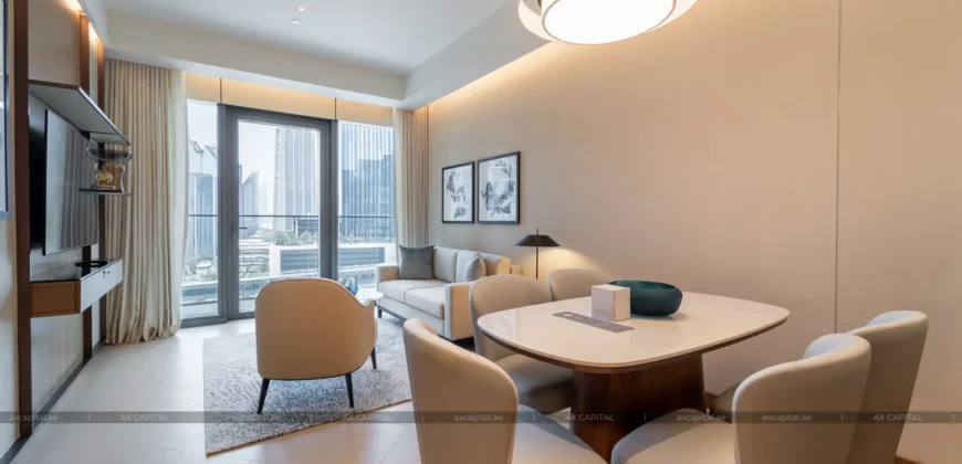 Apartment with 2 bedrooms in The Address Residences Dubai Opera Tower 2, Dubai, UAE