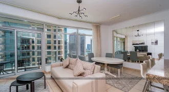 Apartment with 2 bedrooms in Burj Views A, Dubai, UAE