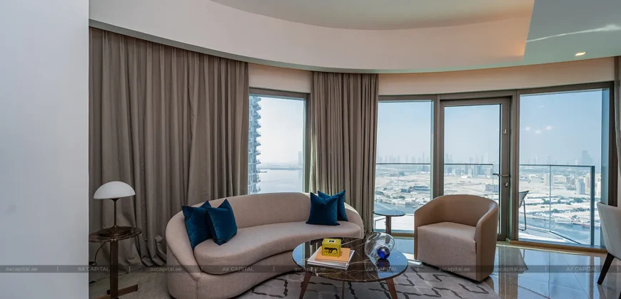 Apartment with 2 bedrooms in Address Harbour Point Tower 2, Dubai,