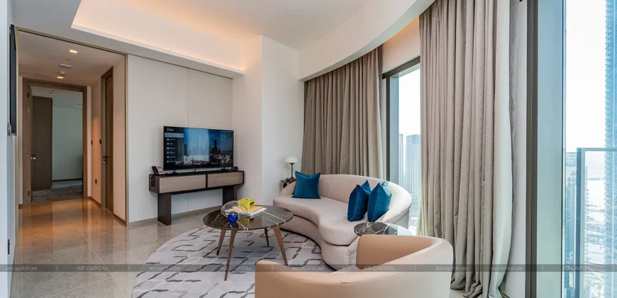 Apartment with 2 bedrooms in Address Harbour Point Tower 2, Dubai,