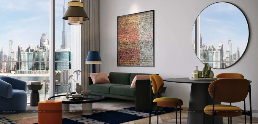 Apartment with 1 bedroom in Peninsula Three, Dubai