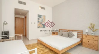 Ultra-Luxury Furnished 1-Bedroom Apartment for Rent | Fully Renovated with Modern & Spacious Layout | Prime Location Near Al Furjan Metro Station