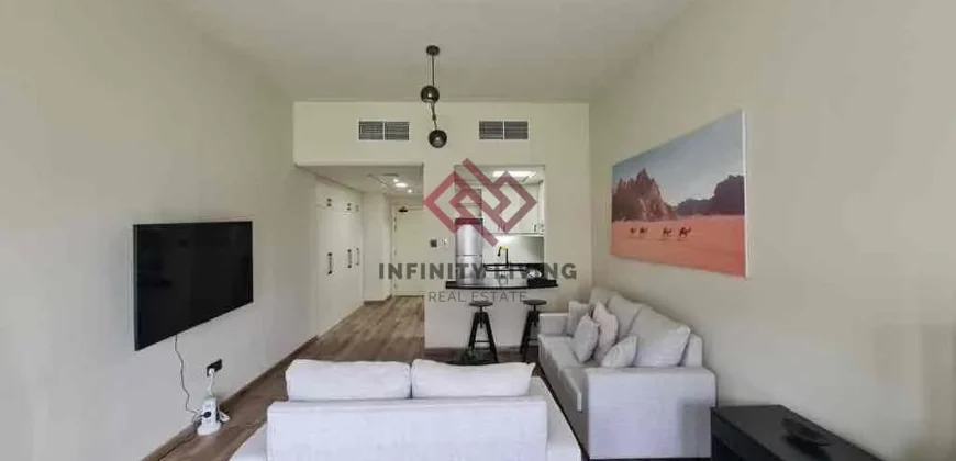 Modern Ultra-Luxury Studio Apartment for Sale | Spacious Layout | Upgraded Interiors | Prime Location Next to Metro & Near Carrefour