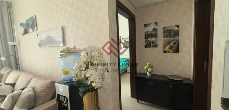 Ultra-Luxury Furnished 1-Bedroom Apartment for Rent | Fully Renovated with Modern & Spacious Layout | Near Al Furjan Metro Station