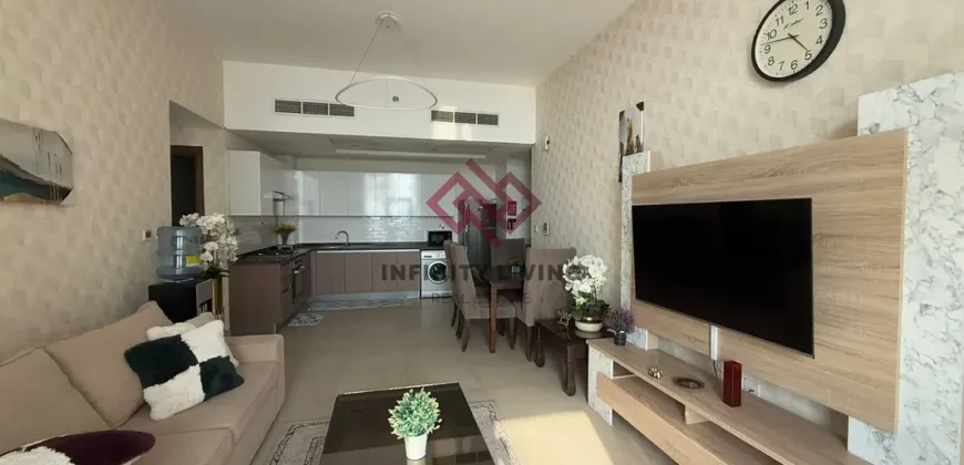 Ultra-Luxury Furnished 1-Bedroom Apartment for Rent | Fully Renovated with Modern & Spacious Layout | Near Al Furjan Metro Station